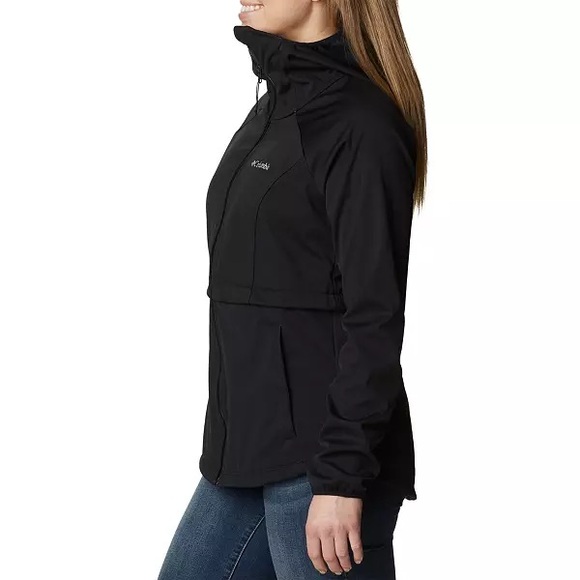 NWT Columbia Women's Canyon Meadow Softshell Jacket Ladies Size Medium Black - Picture 3 of 6